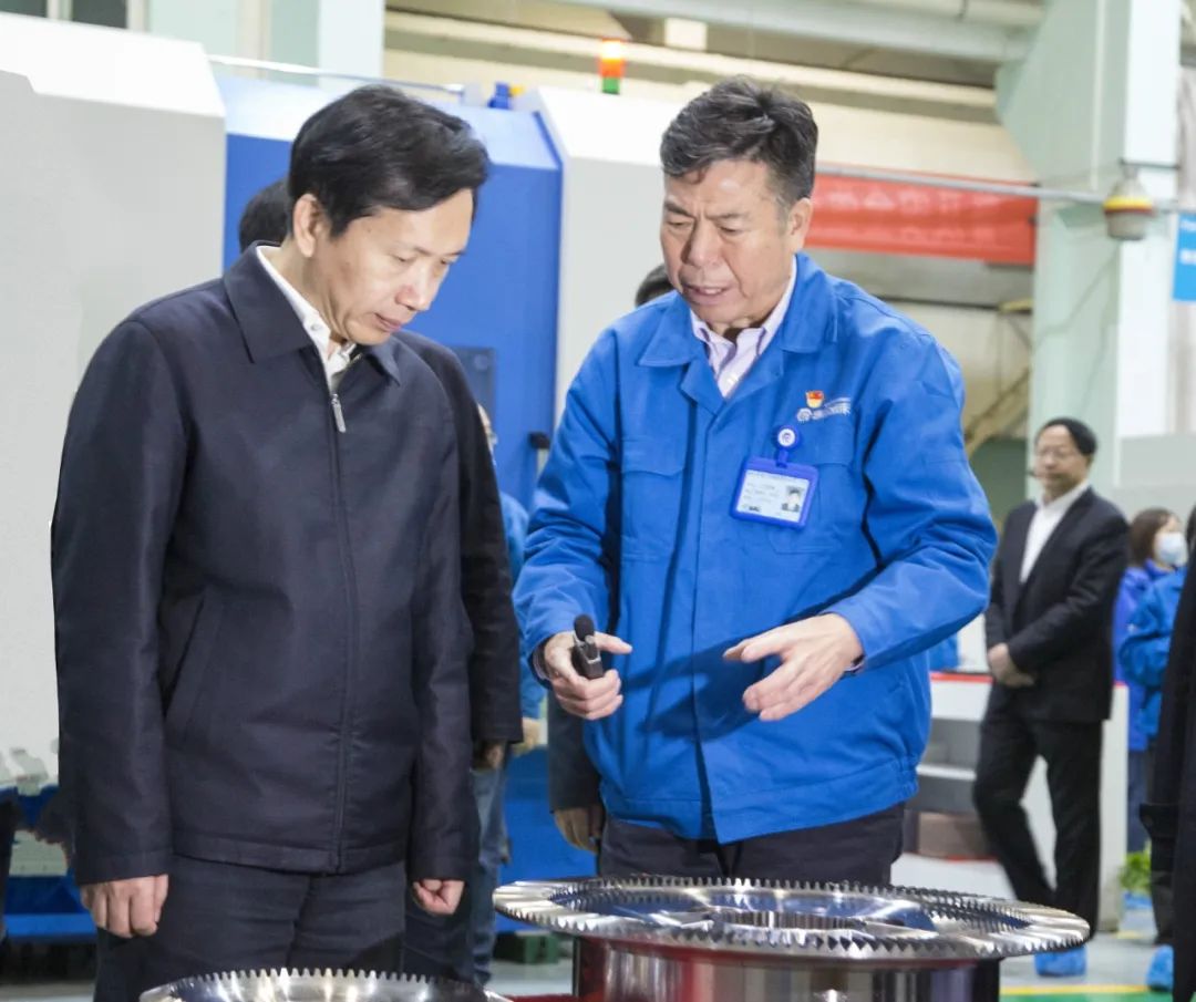 陕西省省长赵一德一行莅临3044永利集团集团、法士特集团调研