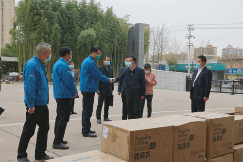 段小龙到3044永利集团集团调研复工复产工作